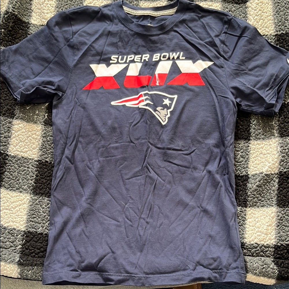 Super Bowl XLIX Navy Blue T-Shirt
